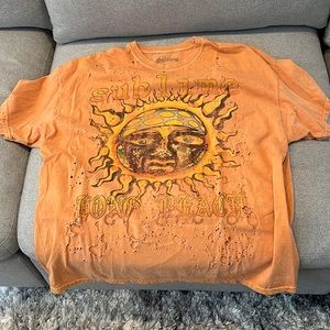 Urban outfitters sublime oversized tee (with holes- made like that)